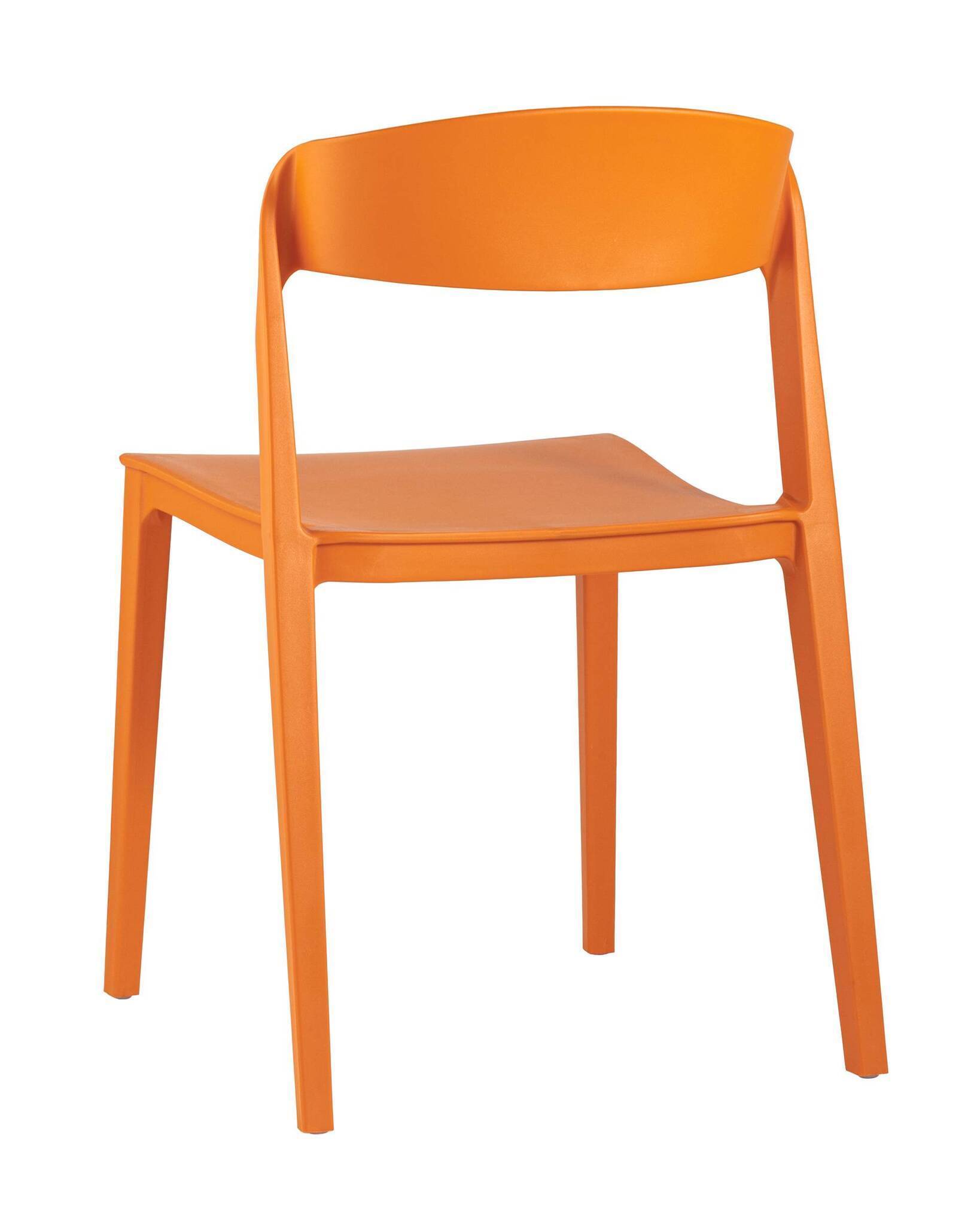 Стул Moris пластик оранжевый Stool Group