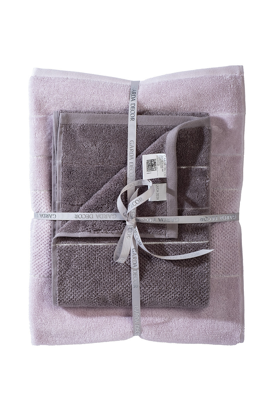 Полотенце "Юнона" махровое 70*140 розовое Garda Decor 106DMT-751-4110-POL ROS