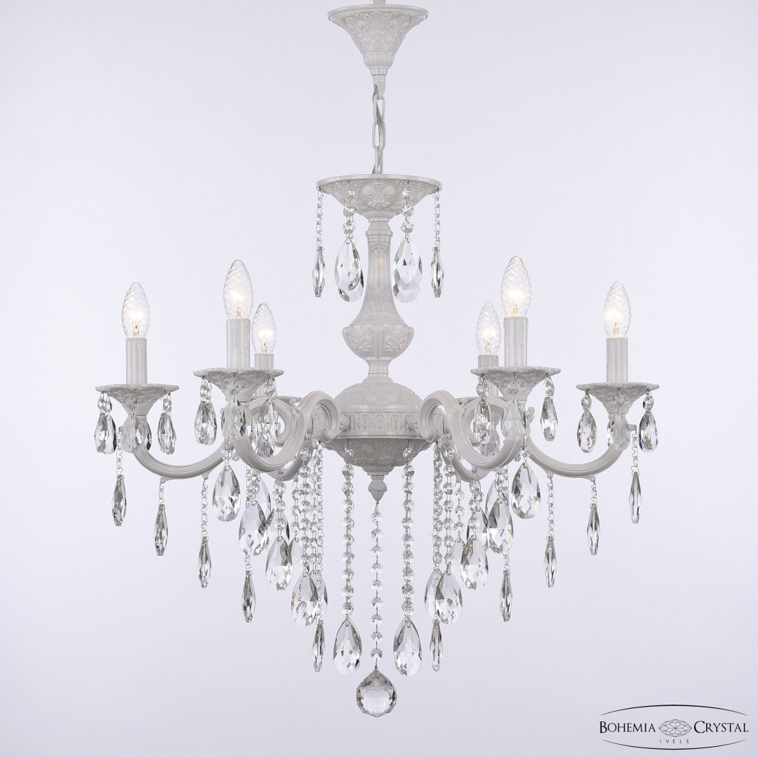 Люстра хрустальная AL78101/6/210 B WG Bohemia Ivele Crystal