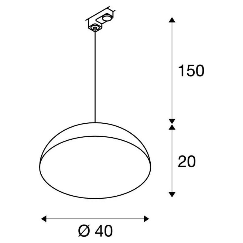 Подвесной светильник SLV 153131