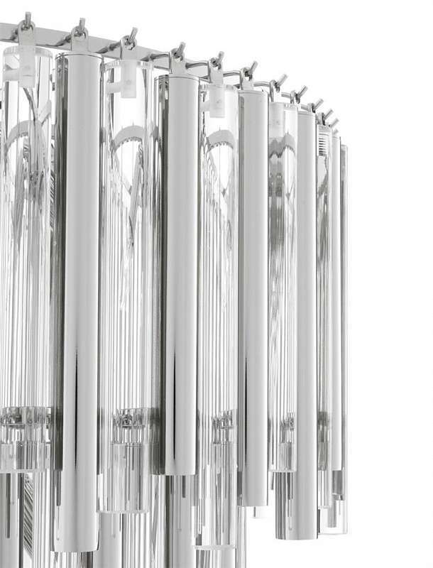 Люстра подвесная Eichholtz Gigi L nickel finish 111531