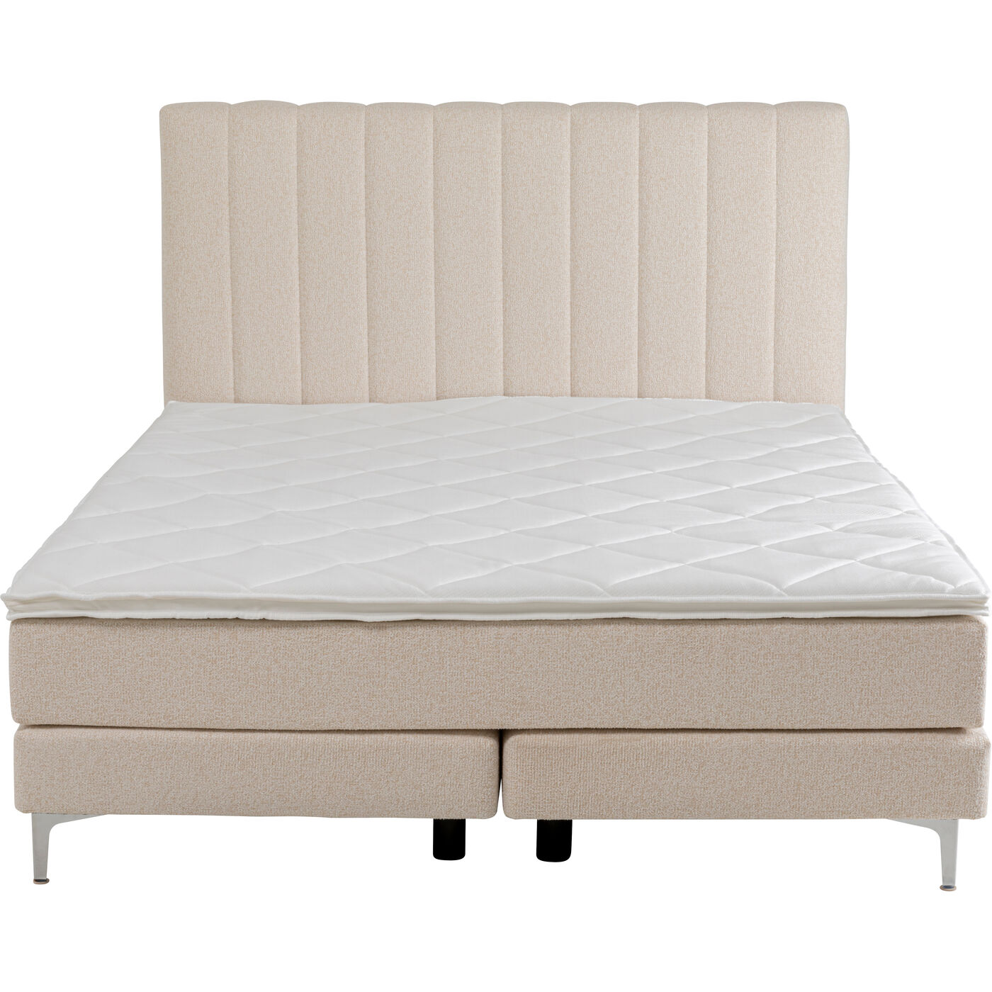 Кровать Boxspring Benito Comet Sand 180x200cm KARE 70778