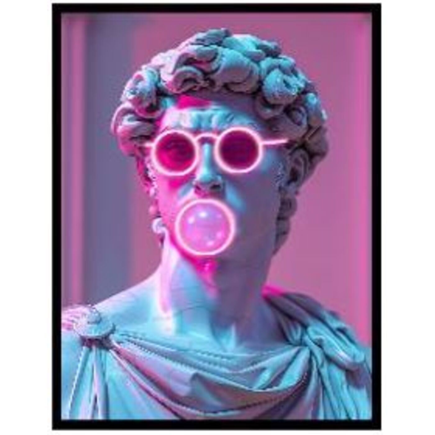 Картина Cheeky David LED 80x120cm KARE 57680