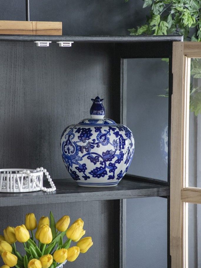 Ваза с крышкой Glasar AV69769