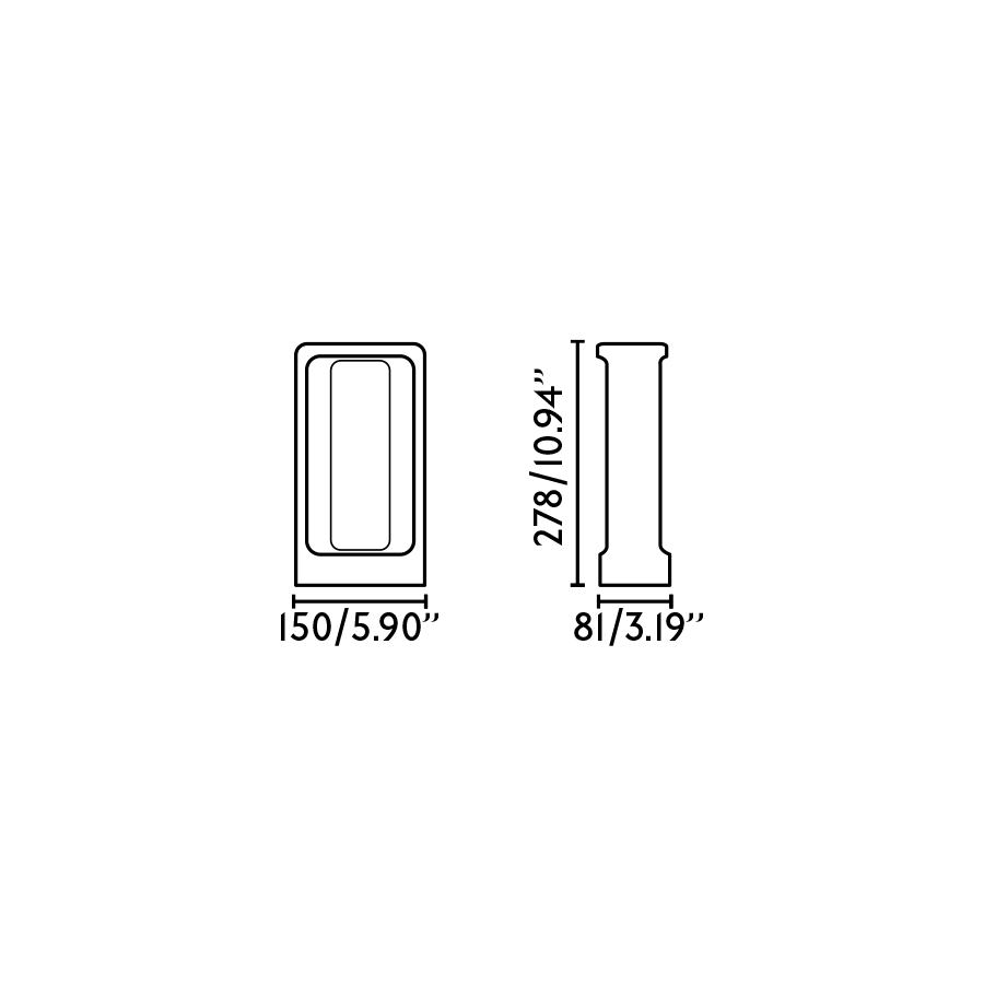 Проблесковый маячок TOTEM 285 серого цвета 3000K Faro