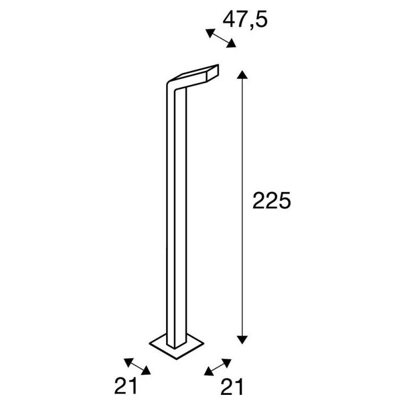 Столб уличный SLV 231845