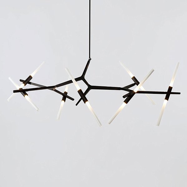 Подвесная люстра ANDES 14 Черный by ImperiumLoft