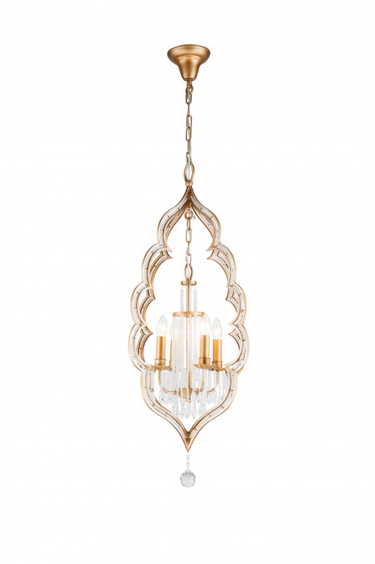 Подвесная люстра Lucia Tucci tenerezza 5490.4 gold
