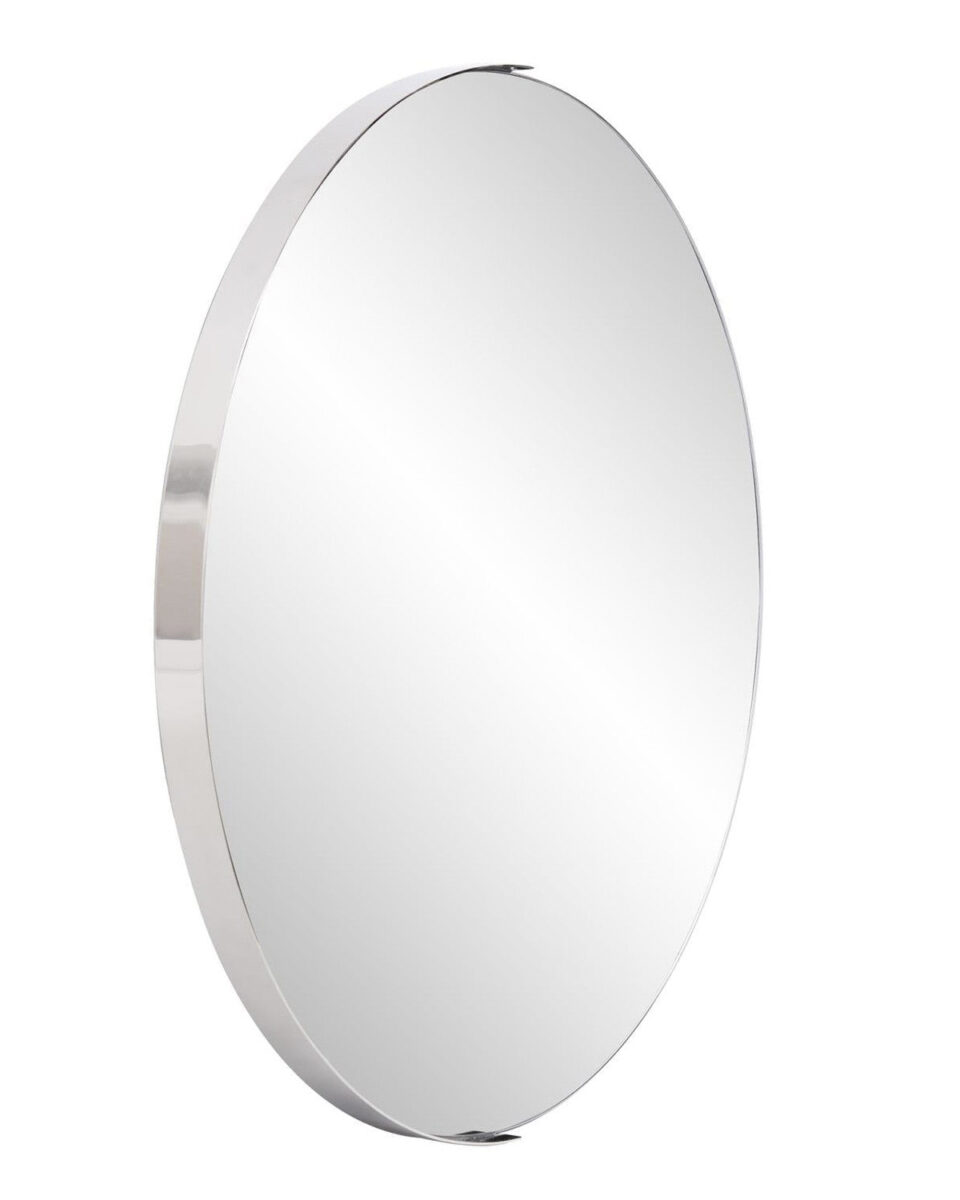 Серебряное настенное зеркало Хамбл Louvre Home LHDWM281123ZYH