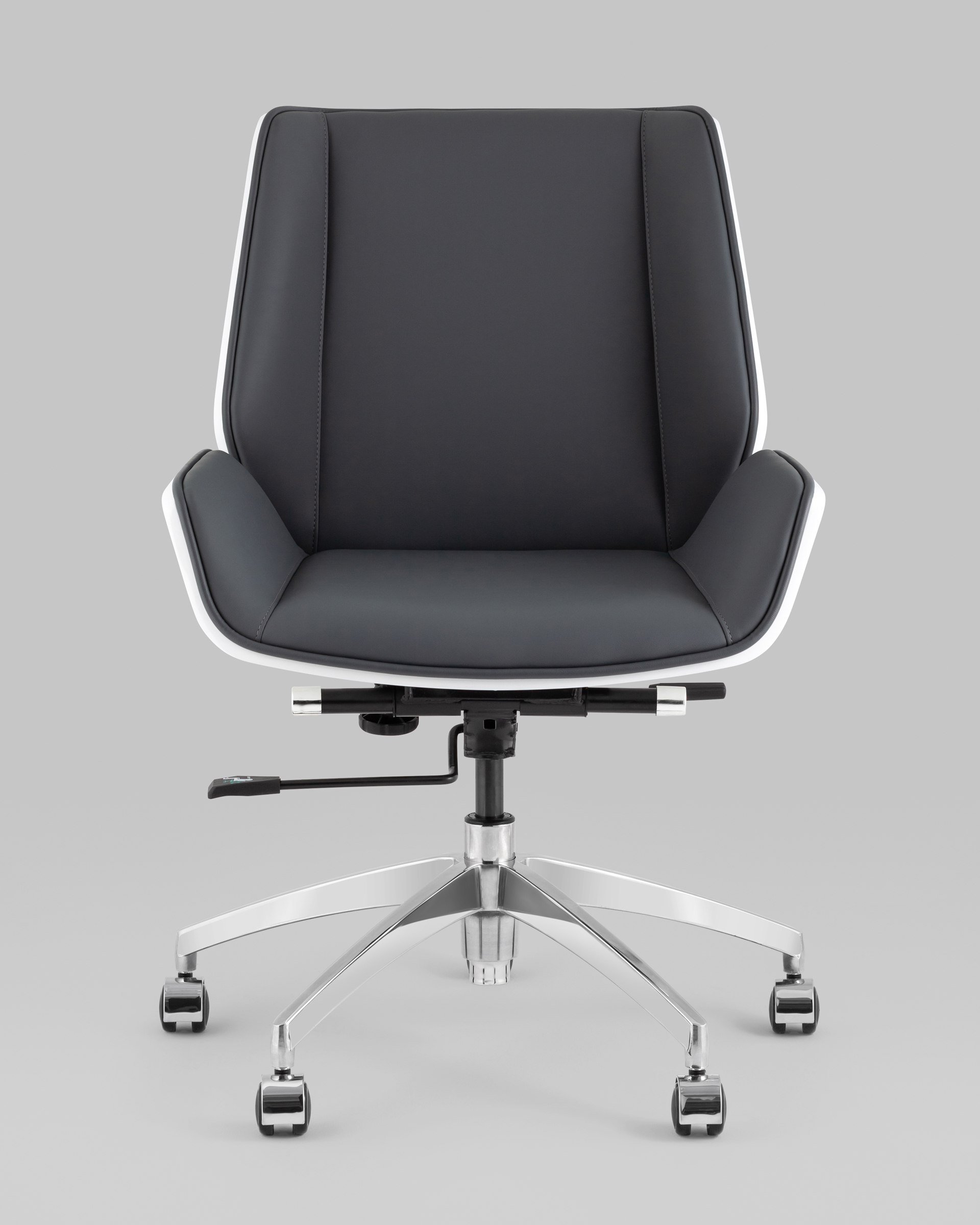 Кресло офисное TopChairs Crown SN серо-голубой Stool Group