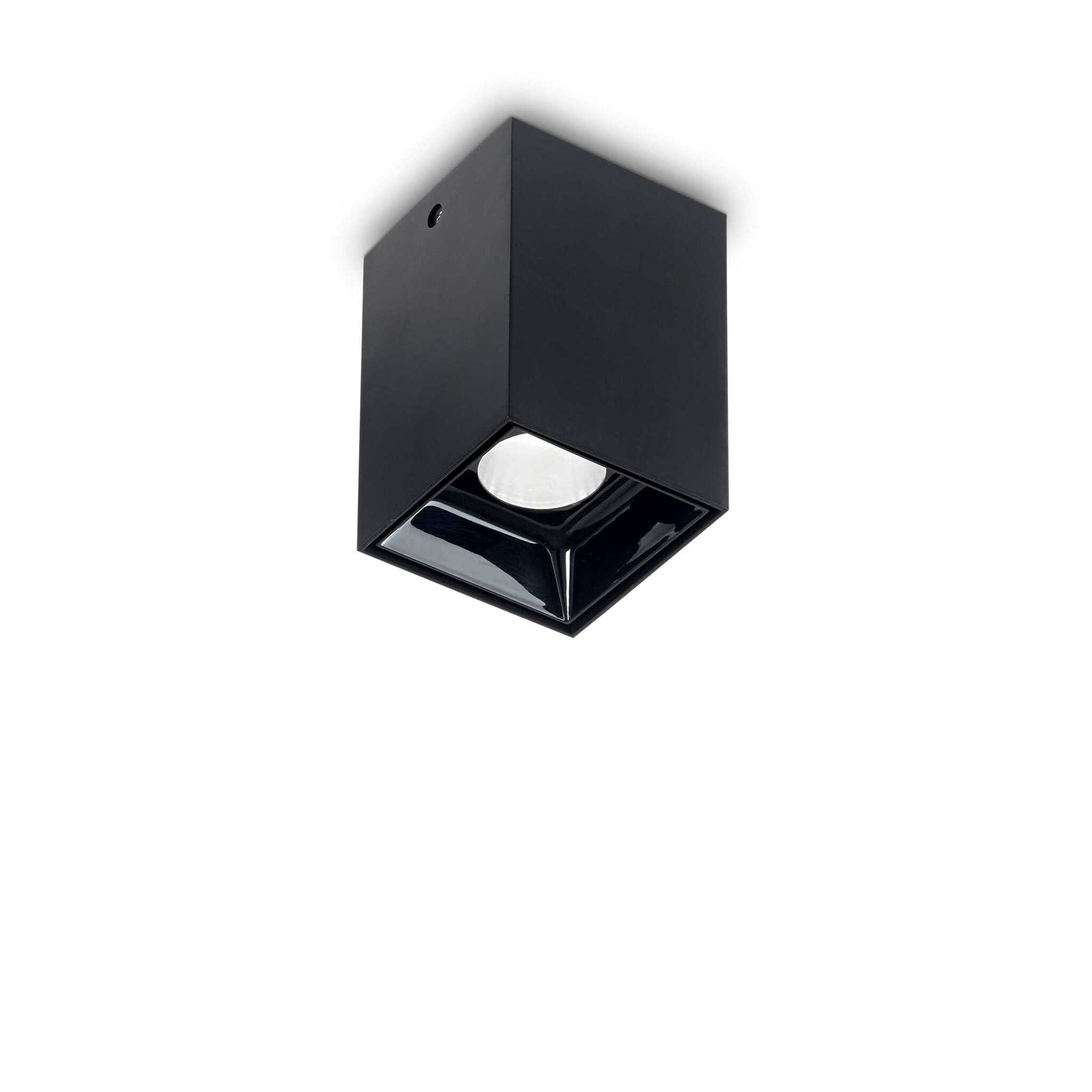 Потолочный светильник Ideal Lux NITRO PL 10W SQUARE NERO 206042