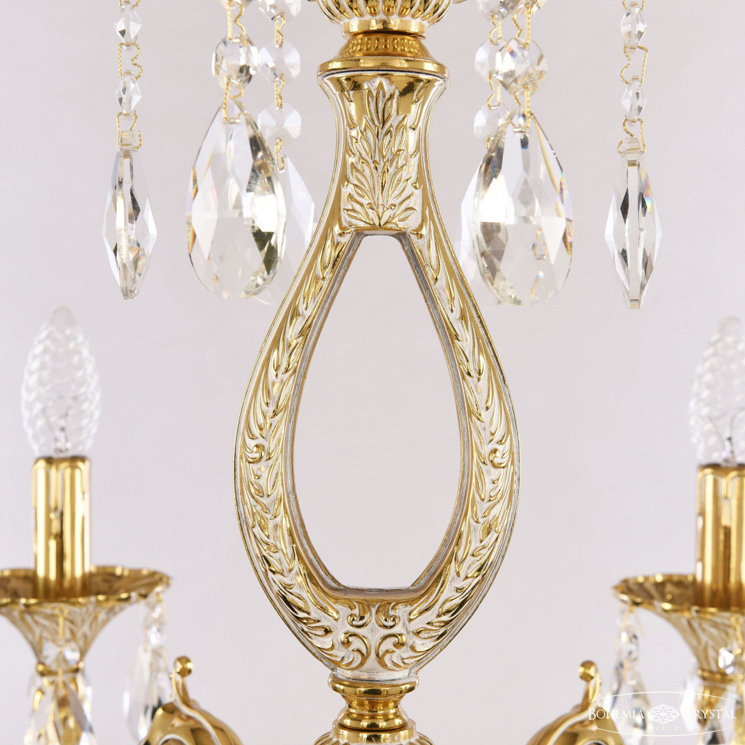 Люстра бронзовая с хрусталём 72302/6/210 B GW