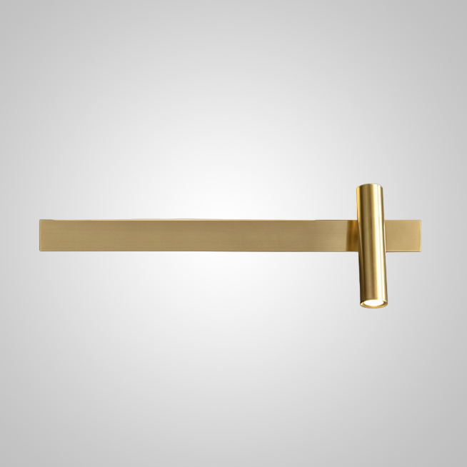 Настенный светильник JENIUS L60 Brass Right by ImperiumLoft