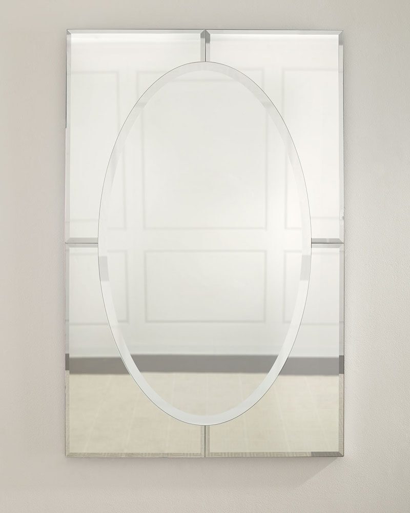 Зеркало в зеркальной раме Louvre Home Корк LHDWM7521RJ