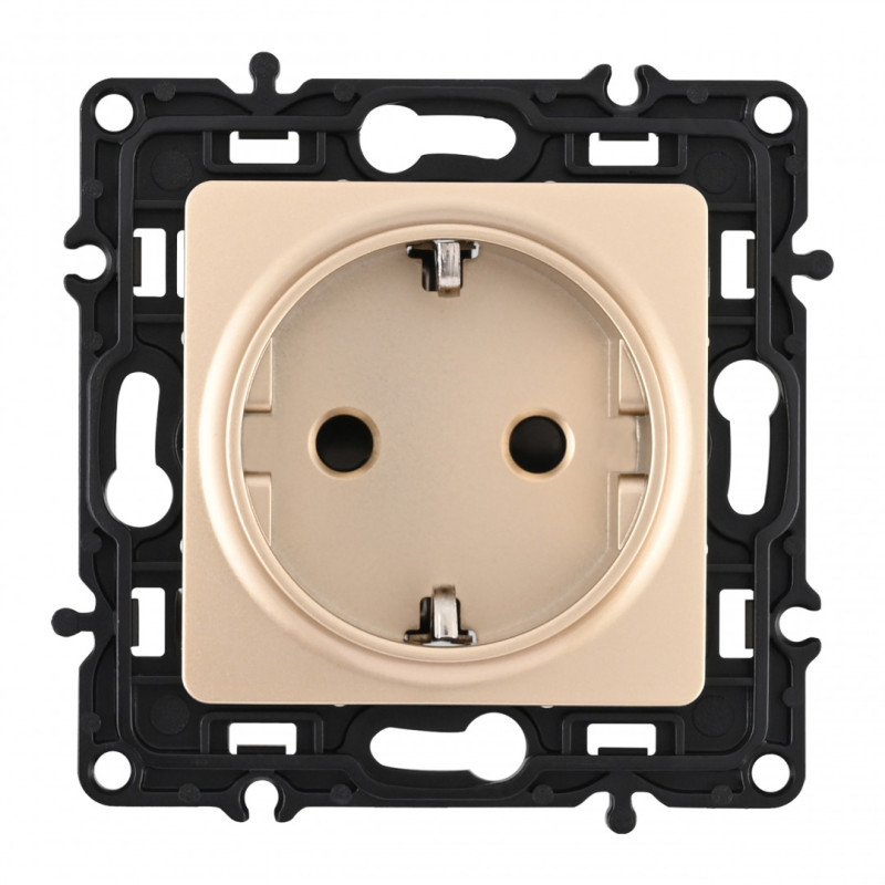 Розетка Arte Milano 217.40-1.shampan