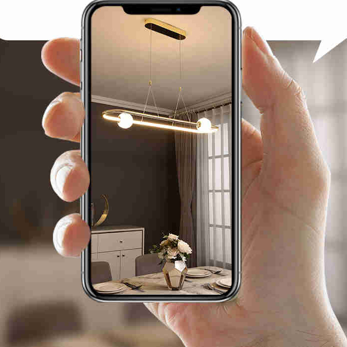 Подвесной светильник STORMS LONG Gold by ImperiumLoft