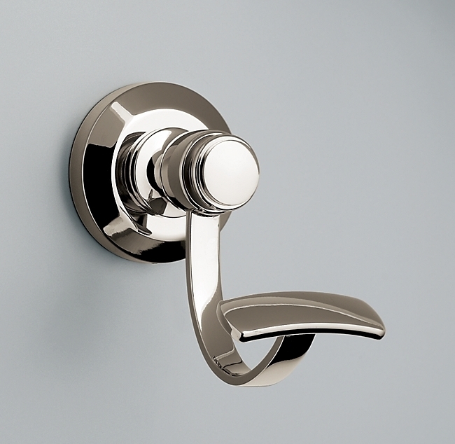 Крючок Restoration Hardware Lugarno Polished Nickel