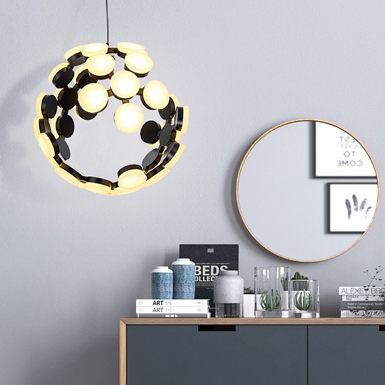 Подвесная люстра LUNA Белый by ImperiumLoft