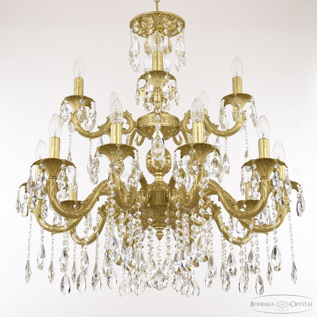 Люстра хрустальная AL79101/10+5/250/2D A AG Bohemia Ivele Crystal