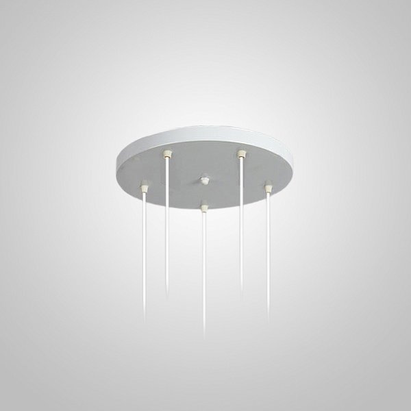 Потолочное крепление — металлический диск CEILING MOUNT 2 D60 White by ImperiumLoft