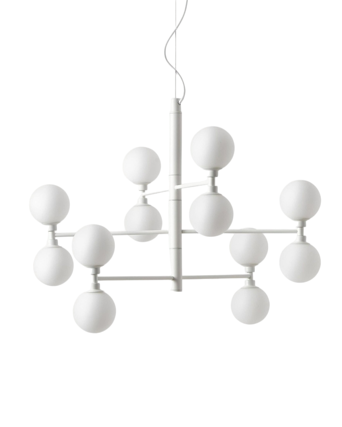 Белая люстра Гровер Louvre Home LCH040825SWL