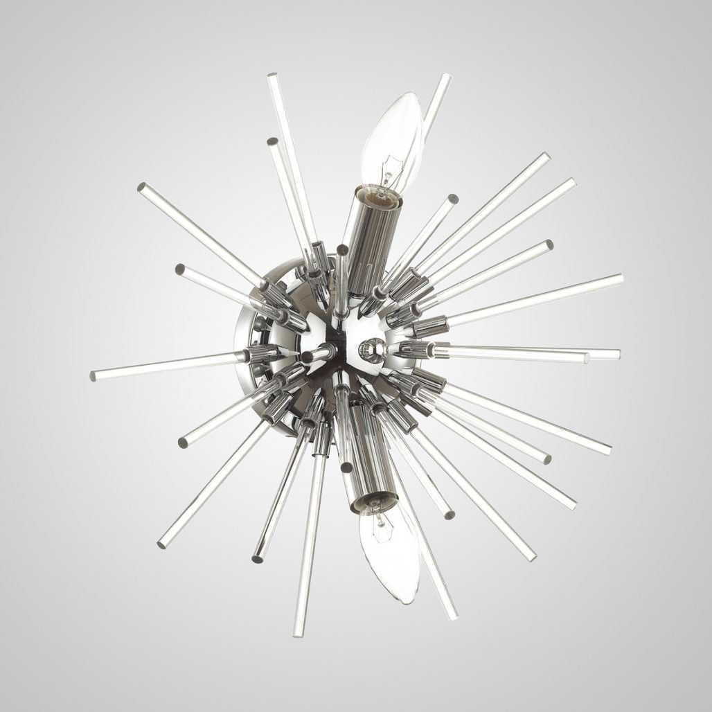 Настенный светильник HURZARIN WALL Chrome by ImperiumLoft