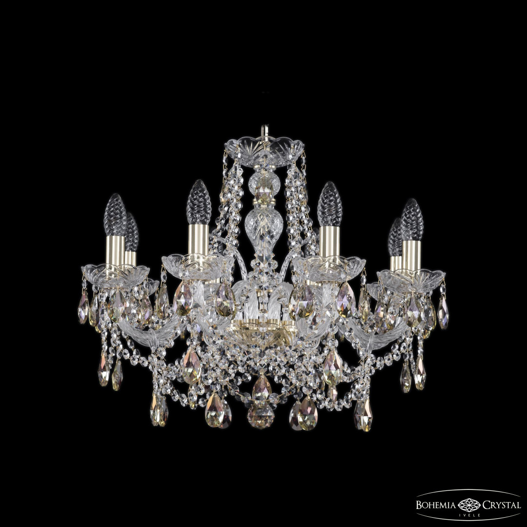 Люстра хрустальная 1411/8/195 G K801