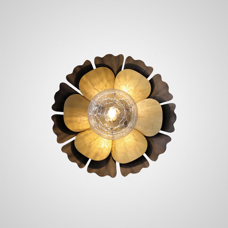 Настенное бра CAMELLIA WALL C Transparent by ImperiumLoft