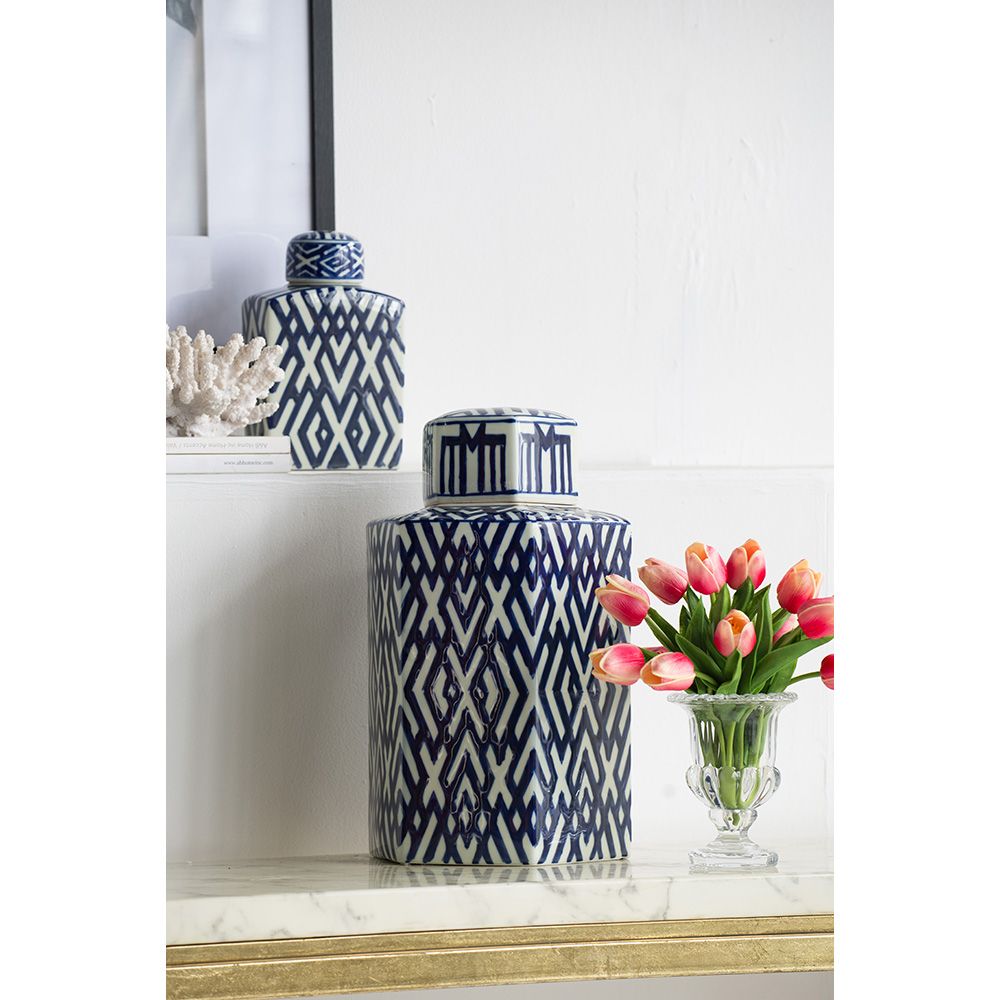 Ваза с крышкой Glasar AV0596