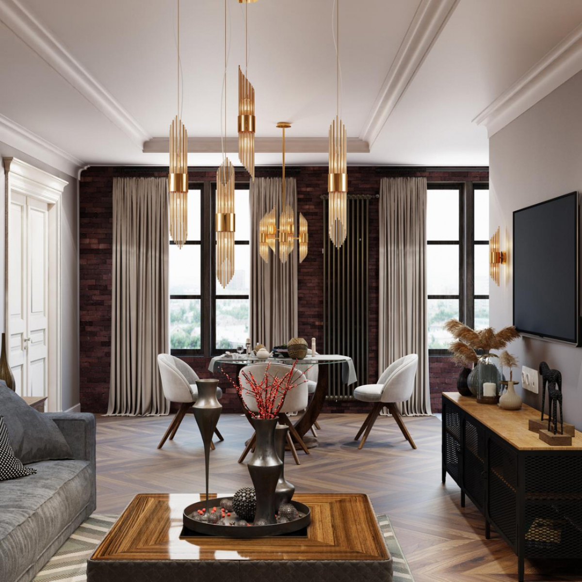 Настенный светильник BACAEN WALL by ImperiumLoft