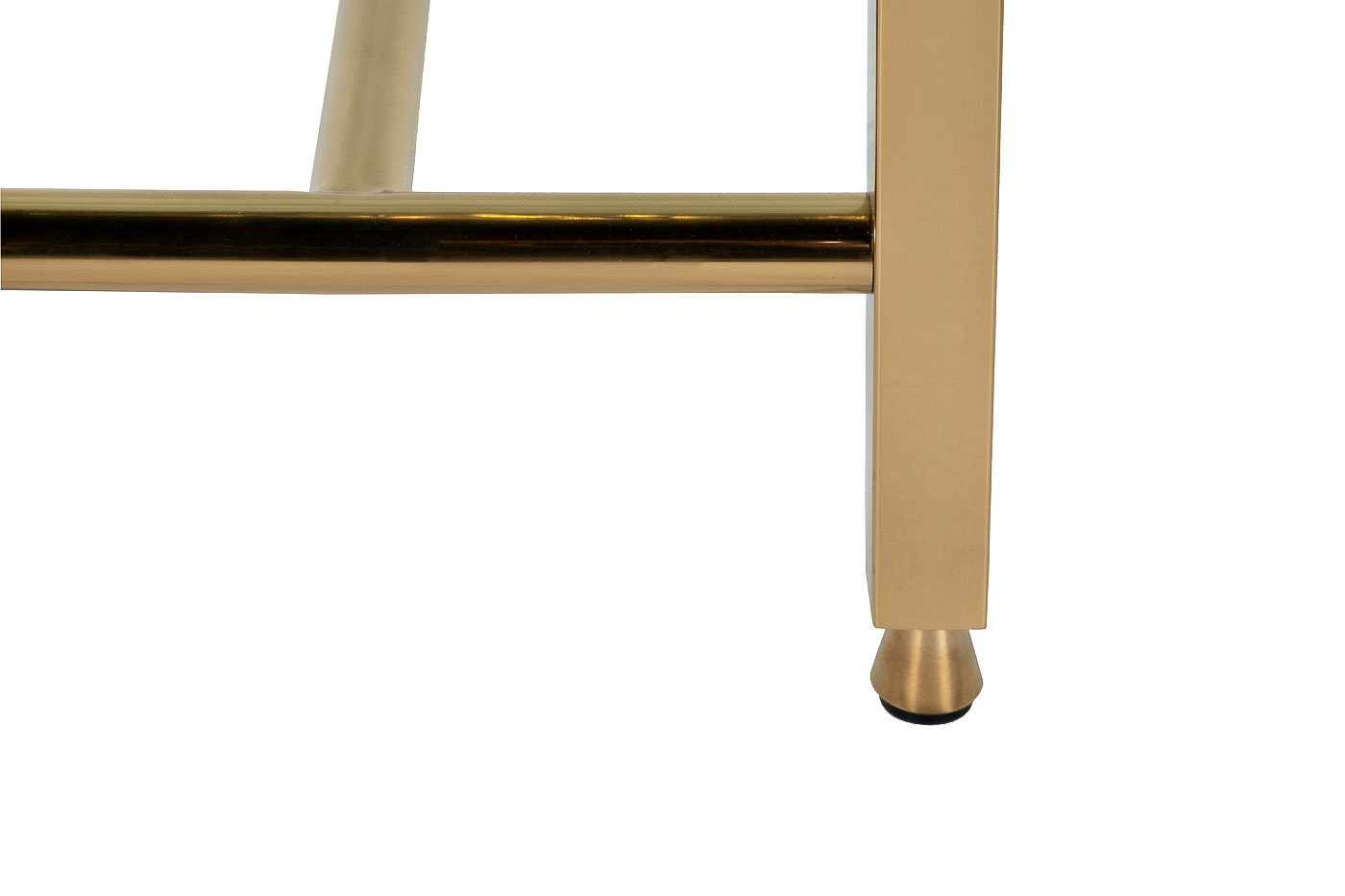 Стеллаж Marbella White бел/зол со стеклянными полками Garda Decor 58DB-SH17071CS