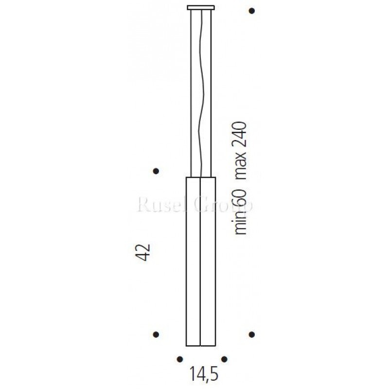 Подвесной светильник de MAJO CARRE S1G