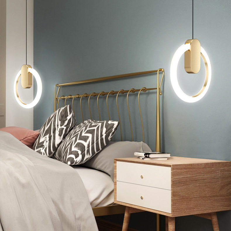 Подвесной светильник GINA D30 Brass Трехцветный свет by ImperiumLoft
