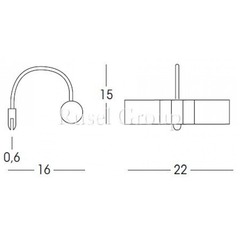 Настенный светильник Linea Light Fotis 3262