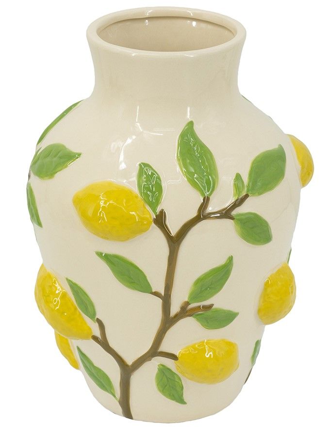Ваза с лимонами Glasar C5545