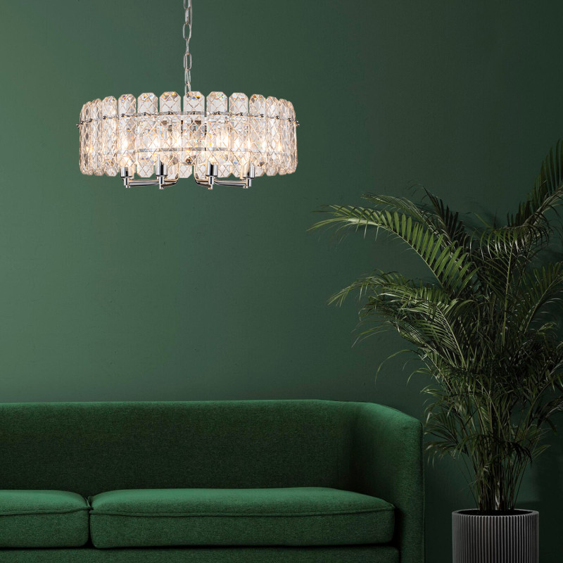 Подвесная люстра Escada 2115/8S Chrome