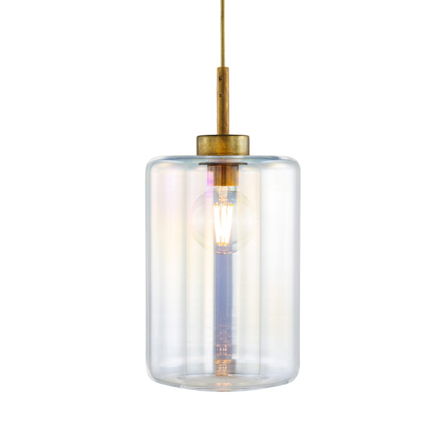 Подвесной светильник Brand Van Egmond Louise 1 Bur.Brass/Iridescent