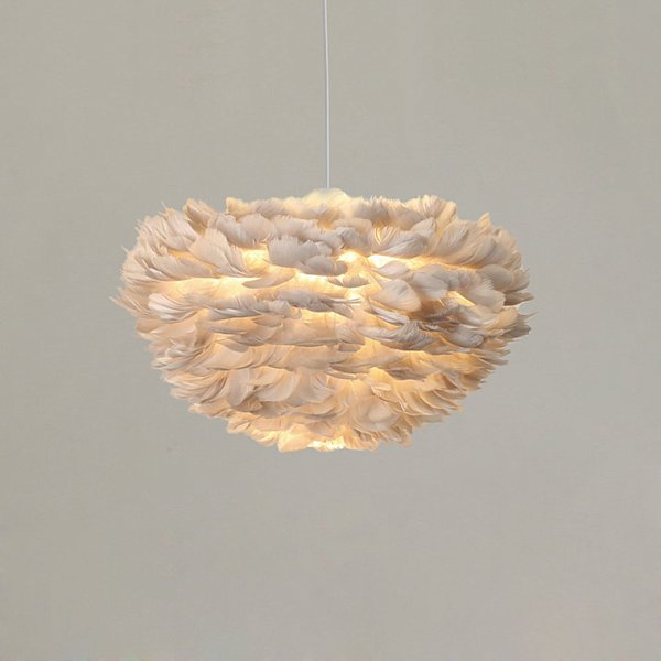 Люстра FEATHERS D60 Gray by ImperiumLoft