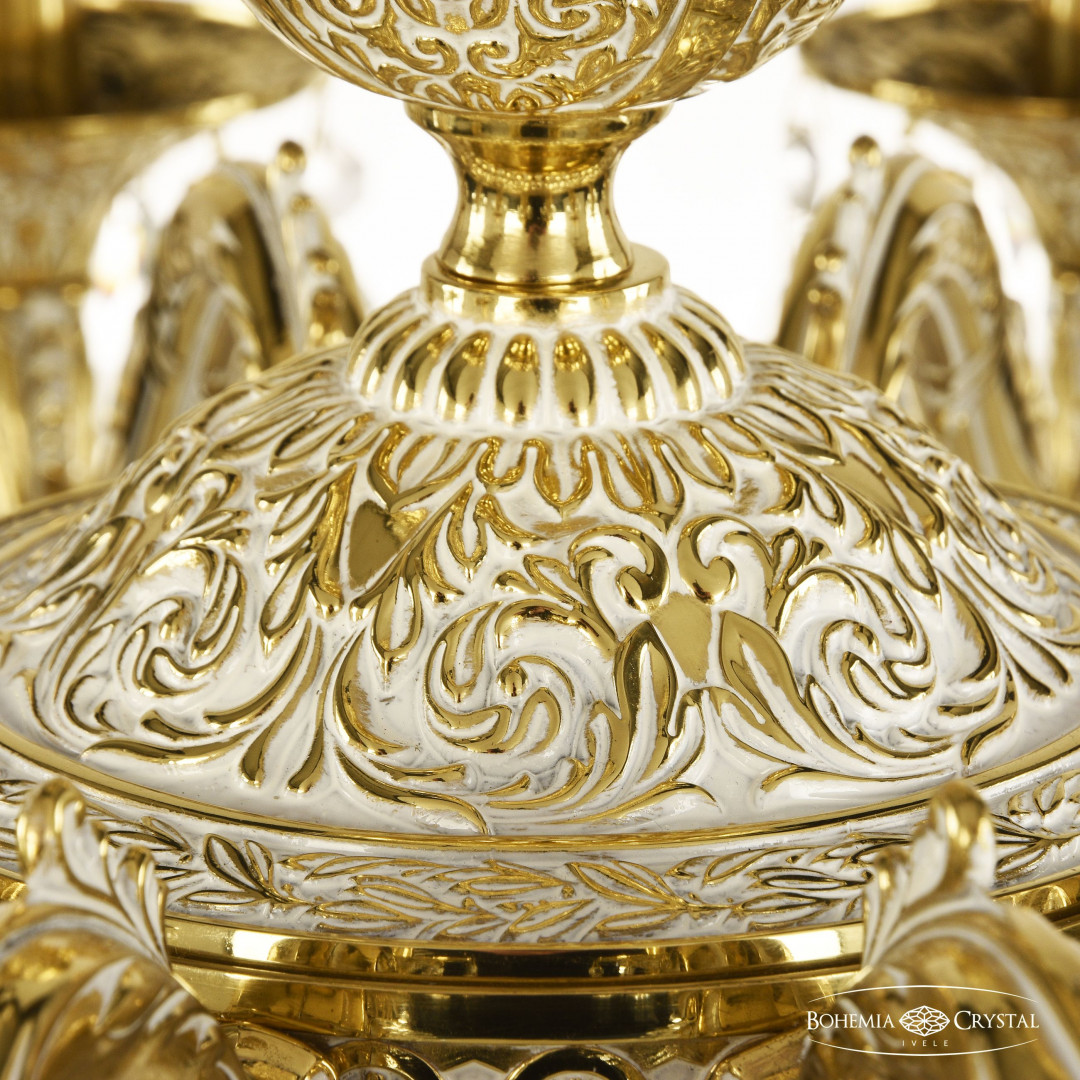 Люстра бронзовая с хрусталём 71102/10/210 B GW