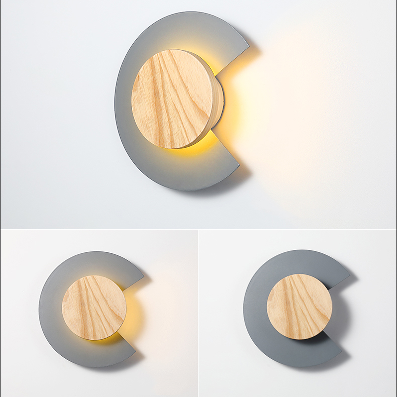 Настенный светильник COOKIE Light Brown Grey 4000К by ImperiumLoft