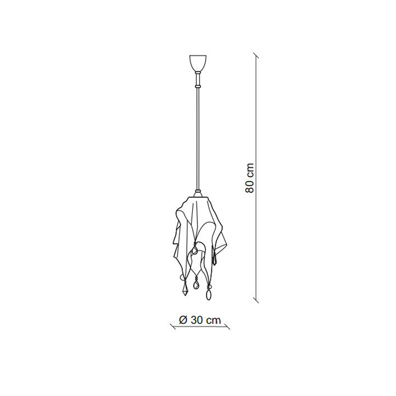 Подвесной светильник BAGA 2144