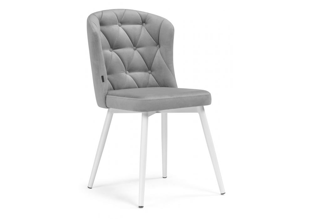 Стул Woodville Алиссум velutto 52 / белый 499992