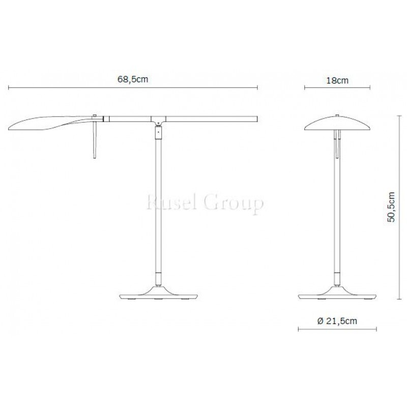 Настольная лампа Fabbian Paddle F11 B01 21