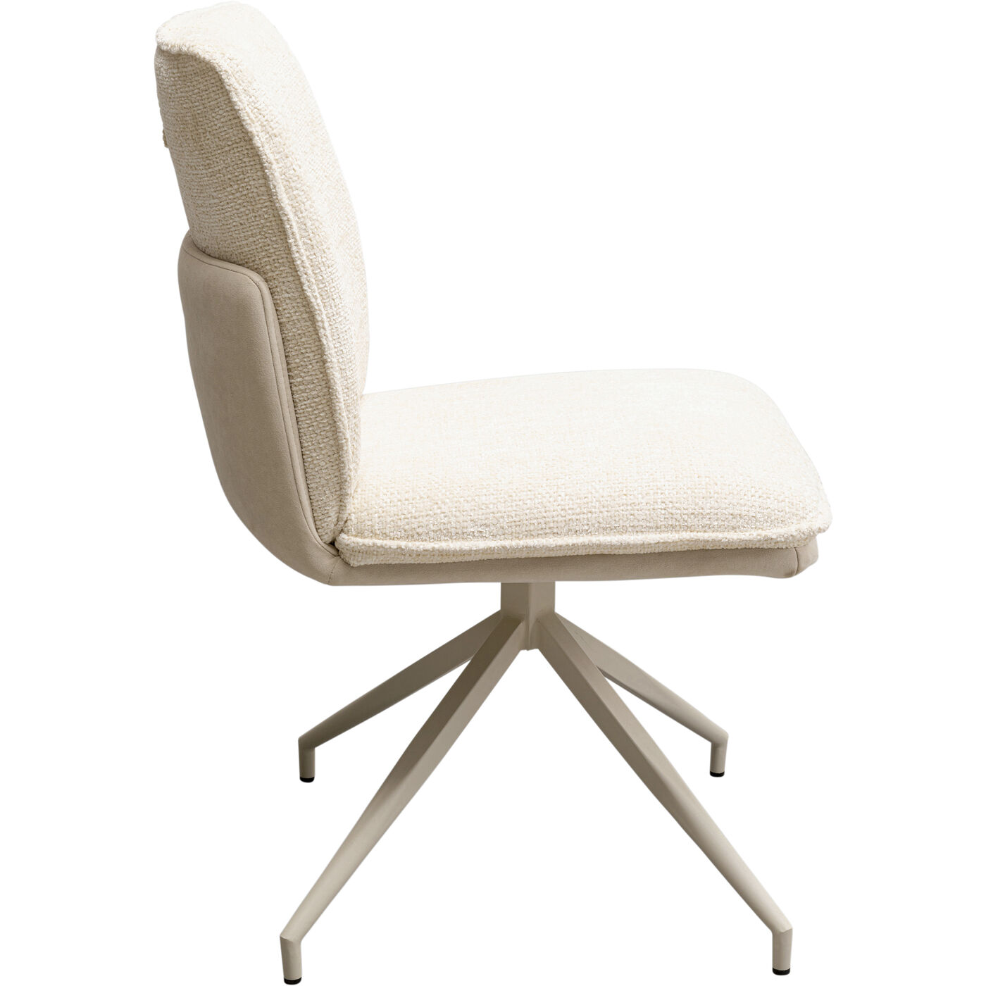 Кресло вращающееся Hilla White KARE 70254