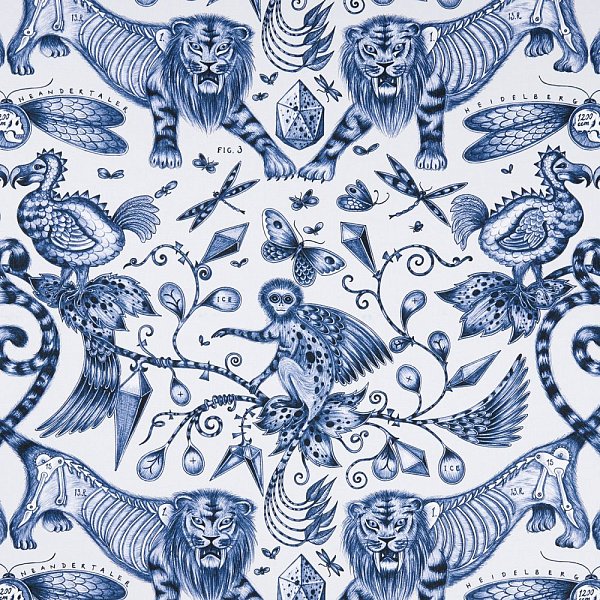 Текстиль Clarke &amp; Clarke x Emma Shipley Animalia F1109/01