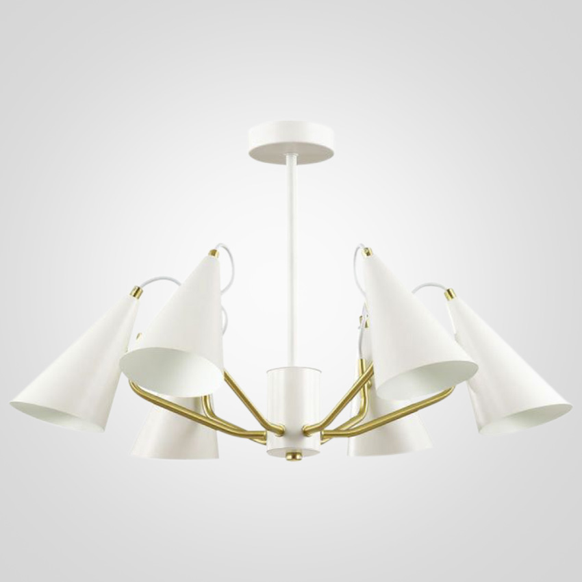 Люстра с плафонами конической формы LAMBA by ImperiumLoft