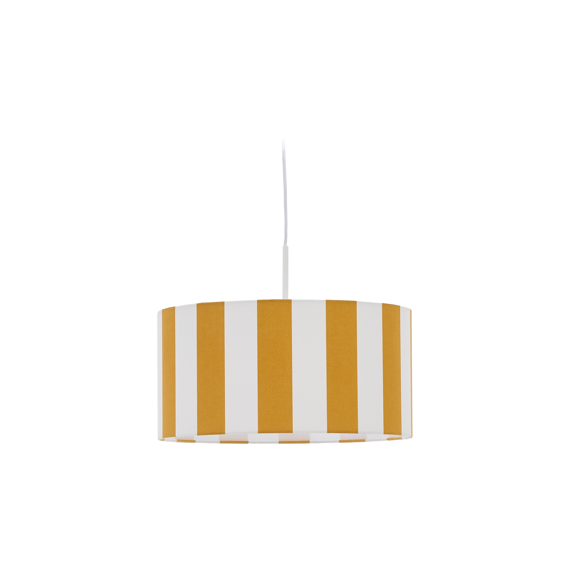 Ciral Абажур потолочного светильника с желтыми и белыми полосками Ø 40 La Forma (ex Julia Grup)