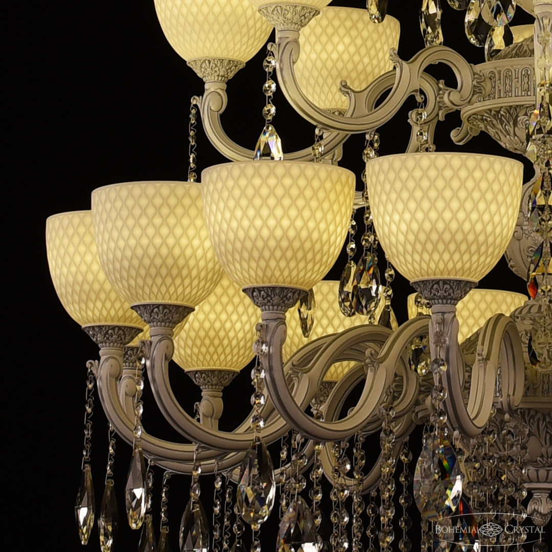 Люстра хрустальная AL78101/16+8+8/300/3d B WMN P1 U Wave Bohemia Ivele Crystal