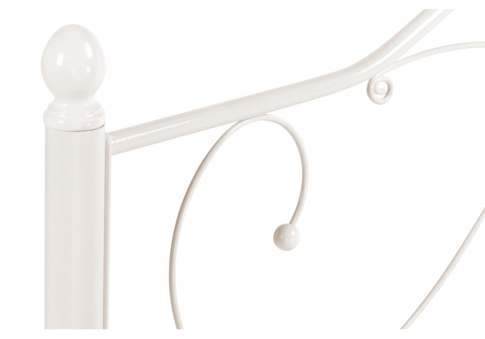 Кровать Woodville Мэри 2 160х200 белая 402983