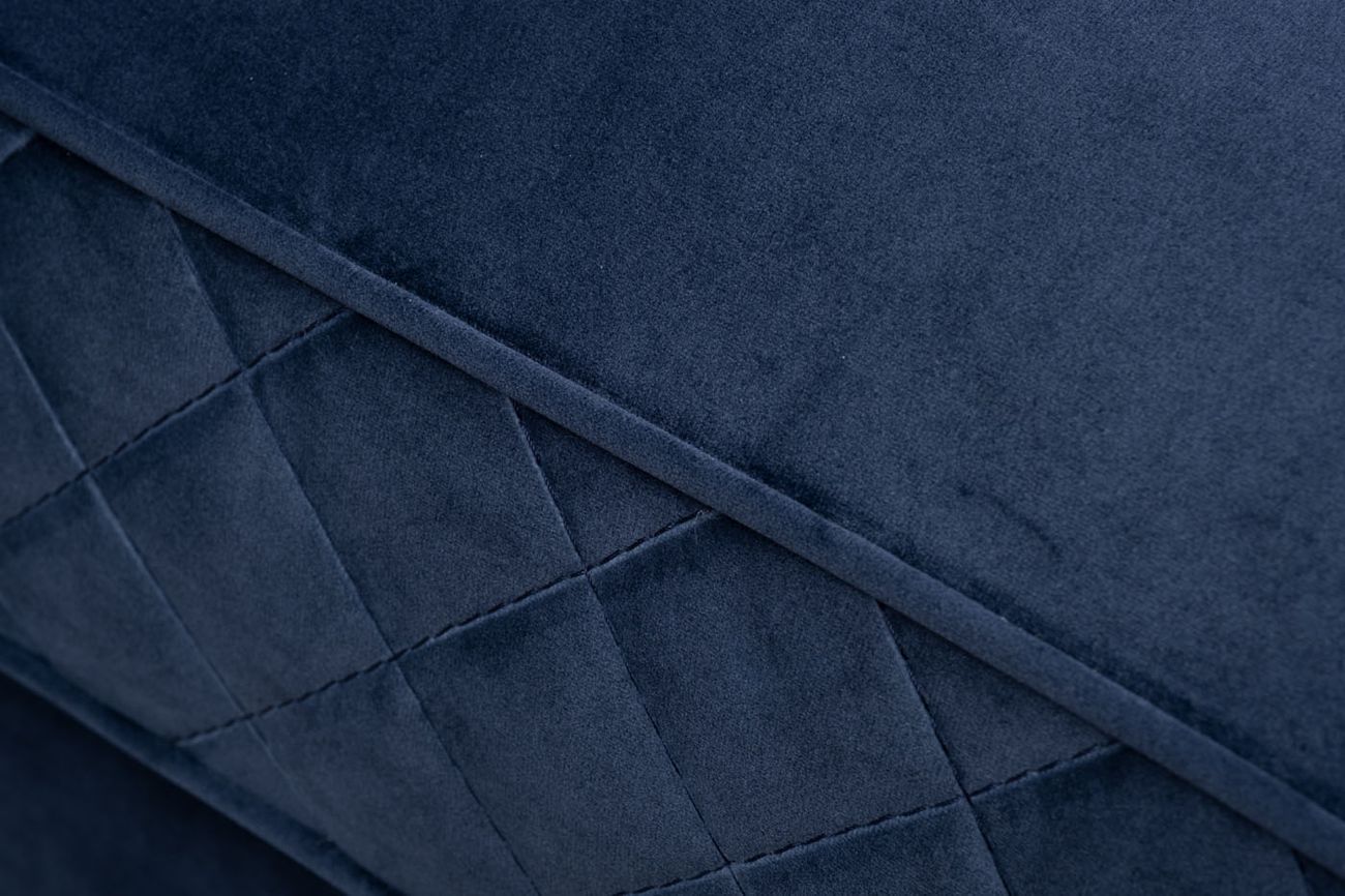 Кресло Sorrento велюровое темно-синее Garda Decor SORRENTO1-Colt034